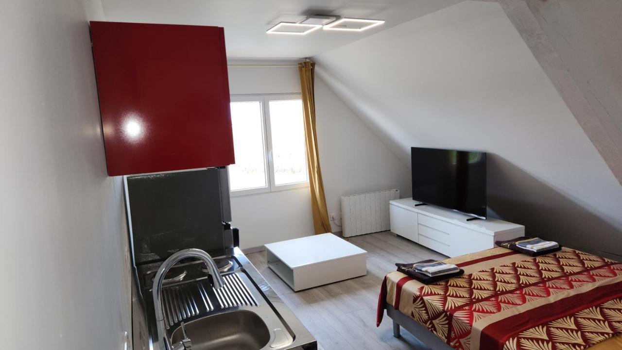 Appartement Vue Panoramique Sur La Plaine D'Alsace Andolsheim Kültér fotó